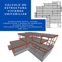 Calculo de estructuras. Proyecto de estructuras. Canyelles. Barcelona Calculo de estructuras. Proyecto de estructuras. Canyelles. Barcelona