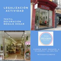 Legaliazación actividad Textil para hogar