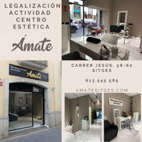 Amate. Centro de estetica. Sitges. Legalización actividad Barcelona Amate. Centro de estetica. Sitges. Legalización actividad Barcelona
