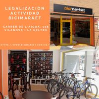 Bicimarket. Tienda de bicicletas. Vilanova i la Geltrú