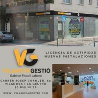 VILANOVA GESTIO. Despacho fiscal y laboral. Gestoria. Vilanova i la Geltrú. Legalización de actividad. Barcelona VILANOVA GESTIO. Despacho fiscal y laboral. Gestoria. Vilanova i la Geltrú. Legalización de actividad. Barcelona