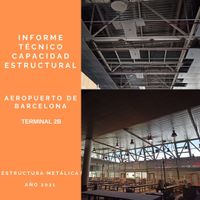 Aeropuerto de Barcelona. Cálculo de perfiles para techo terminal 2B Aeropuerto de Barcelona. Cálculo de perfiles para techo terminal 2B